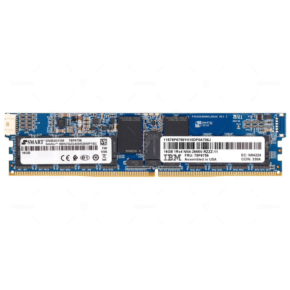 78P6756  IBM DDR4 NVDIMM 16GB PC4-21333 2666MHZ RDIMM FOR IBM PSERIES POWER9